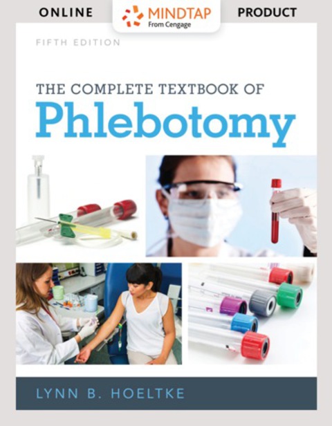 Cover image for book MindTap Medical Assisting for Hoeltke's The Complete Textbook of Phlebotomy, 5th Edition, [Instant Access], 4 terms (24 months)
