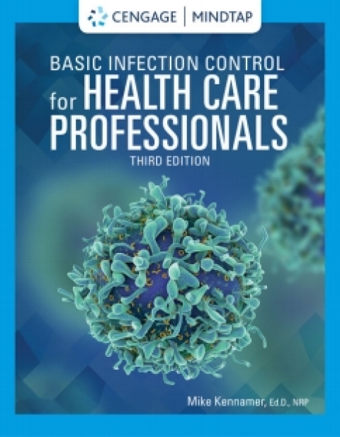 Cover image for book MindTap for Kennamer's Basic Infection Control for Health Care Professionals, 3rd Edition [Instant Access], 2 terms