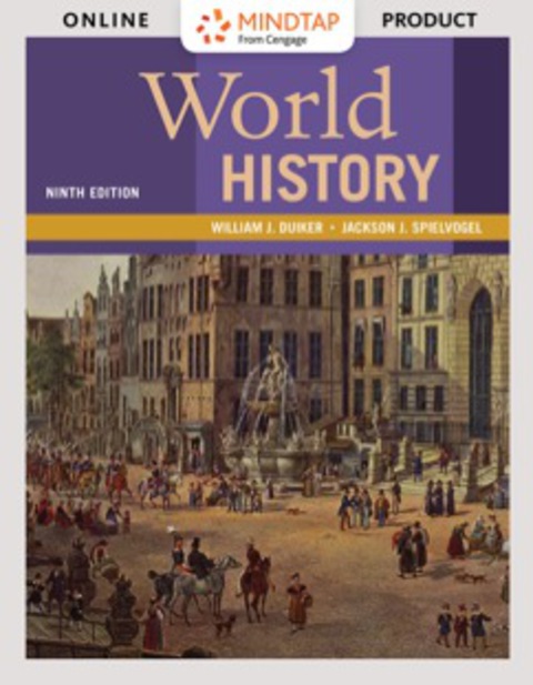 Cover image for book MindTap History for Duiker/Spielvogel's World History, 9th Edition [Instant Access], 2 terms (12 months)