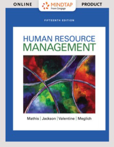 Cover image for book MindTapV2.0 Management for Mathis/Jackson/Valentine/Meglich's Human Resource Management, 15th Edition [Instant Access], 1 term (6 months)
