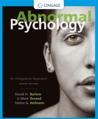 Cover image: Abnormal Psychology: An Integrative Approach 8th edition 9781337638425