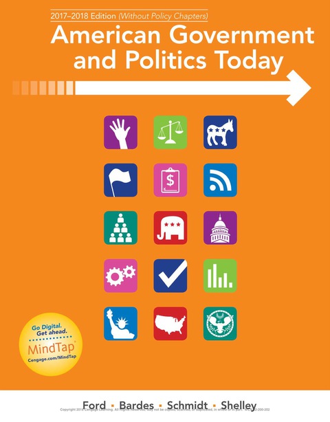 Cover image for book American Government and Politics Today: No Separate Policy Chapters Version, 2016-2017 Edition
