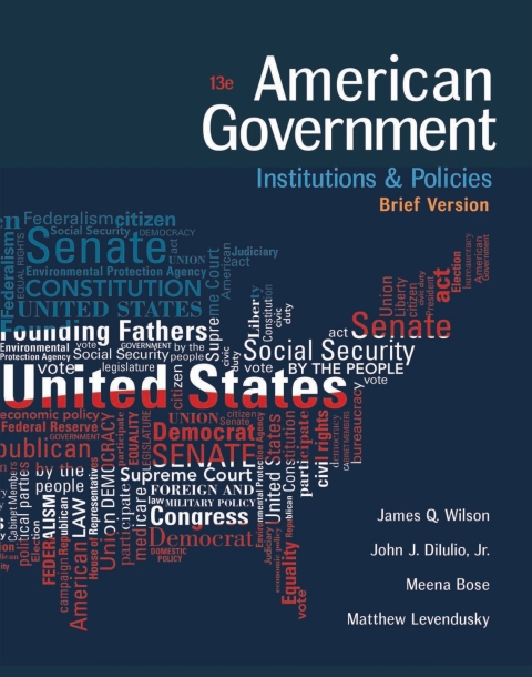 Cover image for book American Government: Institutions and Policies, Brief Version