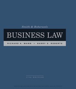 “Smith and Roberson’s Business Law” (9781337514408)