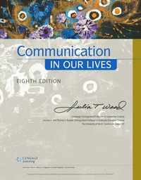 Cover image: Communication in Our Lives 8th edition 9781337531825