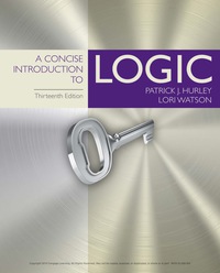 Cover image: A Concise Introduction to Logic 13th edition 9781337524988