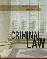 Cover image: Criminal Law 13th edition 9781337529969