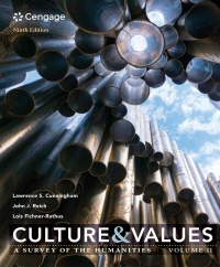 Cover image: Culture and Values: A Survey of the Humanities, Volume II 9th edition 9781337102667