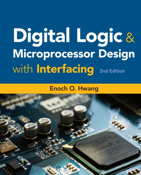 Cover image for book Digital Logic and Microprocessor Design with Interfacing