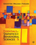 “Essentials of Statistics for The Behavioral Sciences” (9781337515429)