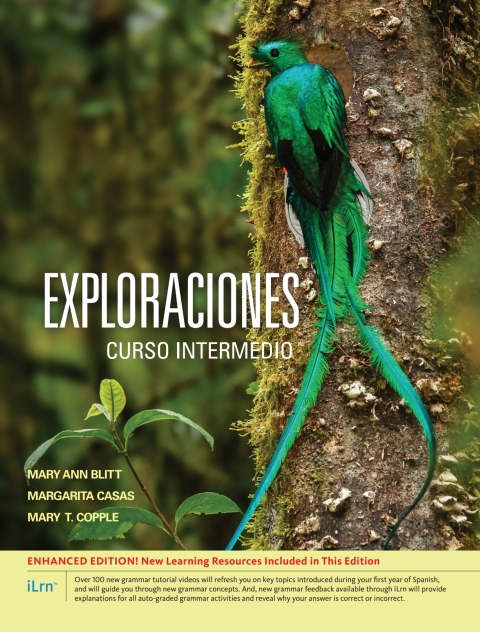 Cover image for book Exploraciones Curso Intermedio, Enhanced