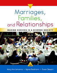 Cover image: Marriages, Families, and Relationships 13th edition 9781337109666