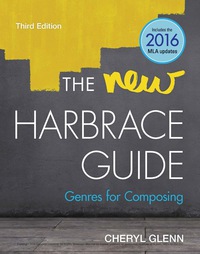 Cover image: The New Harbrace Guide: Genres for Composing 3rd edition 9781337533881