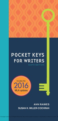 Titelbild: Pocket Keys for Writers with APA Updates 6th edition 9781337486125