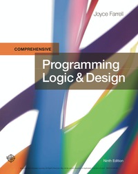 Cover image: Programming Logic and Design, Comprehensive 9th edition 9781337669405