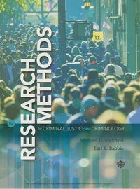 Cover image: Research Methods for Criminal Justice and Criminology 8th edition 9780357228425