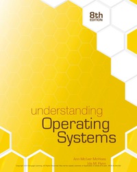 Cover image: Understanding Operating Systems 8th edition 9781337669429