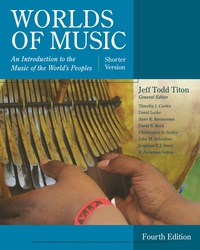 Cover image: Worlds of Music, Shorter Version 4th edition 9781337525640