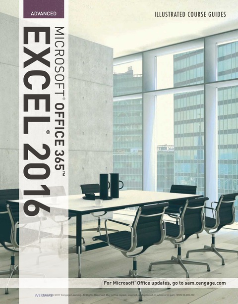 Cover image for book Illustrated Course Guide: Microsoft Office 365 & Excel 2016: Advanced