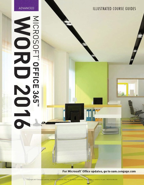 Cover image for book Illustrated Course Guide: Microsoft® Office 365 & Word 2016: Advanced