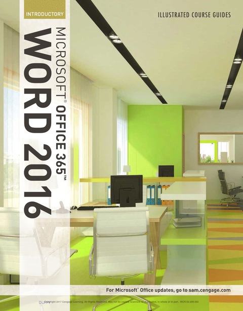 Cover image for book Illustrated Course Guide: Microsoft Office 365 & Word 2016: Introductory