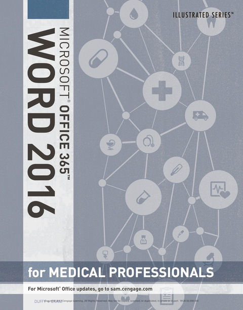 Cover image for book Illustrated Microsoft Office 365 & Word 2016 for Medical Professionals
