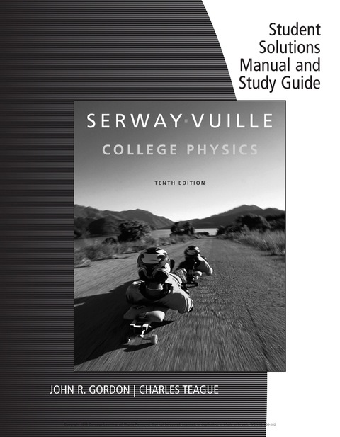 Cover image for book Student Solutions Manual with Study Guide, Volume 2 for Serway/Vuille's College Physics