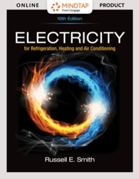 Cover image for book MindTap HVAC for Smith's Electricity for Refrigeration, Heating, and Air Conditioning, 10th Edition [Instant Access], 2 terms (12 months)