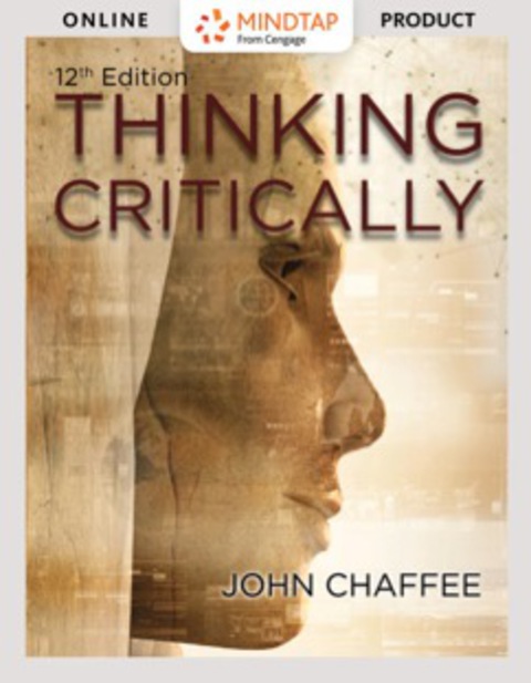 Cover image for book MindTap English for Chaffee's Thinking Critically