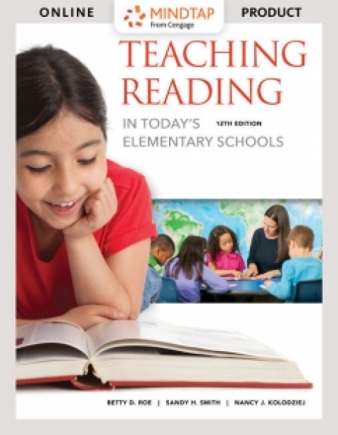 Cover image for book MindTap Education for Roe/Smith/Kolodziej's Teaching Reading in Today's Elementary Schools, 12th Edition [Instant Access], 1 term (6 months)