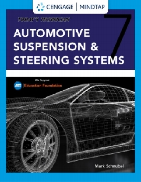 Cover image for book MindTap for Schnubel's Today's Technician: Automotive Suspension & Steering Classroom Manual and Shop Manual, 7th Edition [Instant Access], 4 terms