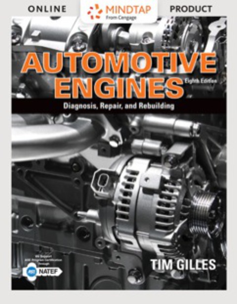 Cover image for book MindTap Automotive for Gilles' Automotive Engines, 8th Edition [Instant Access], 4 terms (24 months)