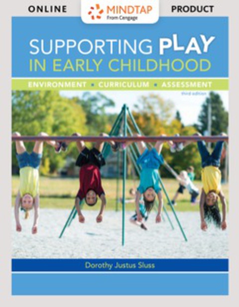 Cover image for book MindTap Education for Sluss' Supporting Play in Early Childhood: Environment, Curriculum, Assessment, 3rd Edition [Instant Access], 1 term (6 months)
