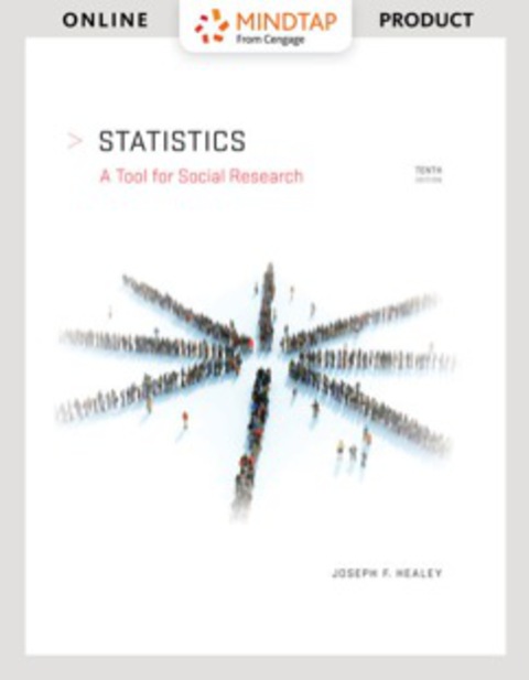 Cover image for book MindTap Sociology, Enhanced for Healey's Statistics: A Tool for Social Research