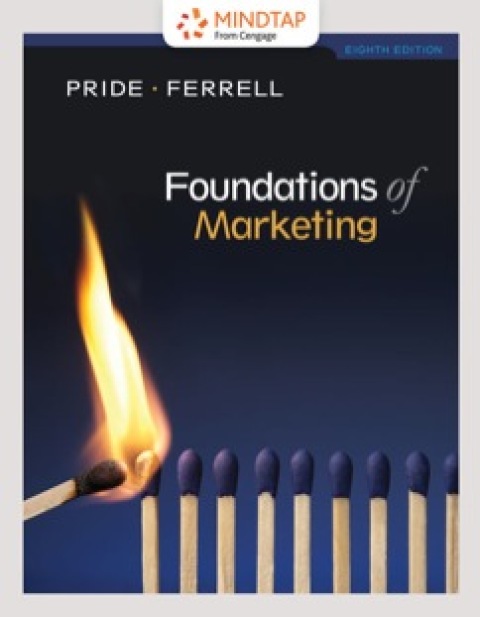Cover image for book MindTap Marketing for Pride/Ferrell's Foundations of Marketing