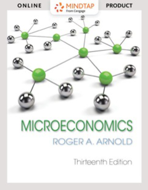 Cover image for book MindTap Economics for Arnold's Microeconomics