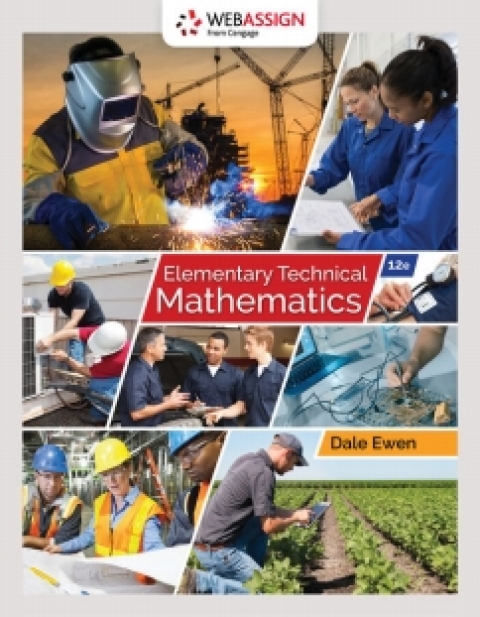 Cover image for book WebAssign for Ewen's Elementary Technical Mathematics, 12th Edition [Instant Access], Single-Term