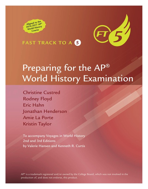 Cover image for book Fast Track to a 5 Test Prep for AP World History