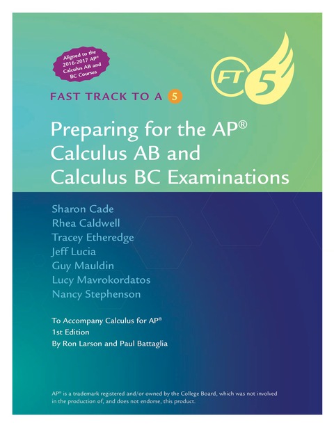 Cover image for book Fast Track to a 5 Test Prep for AP Calculus AB and BC: Calculus for AP