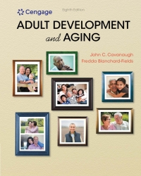 Cover image: Adult Development and Aging 8th edition 9781337559089