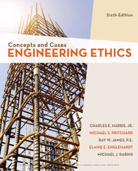 Titelbild: Engineering Ethics: Concepts and Cases 6th edition 9781337554527