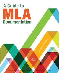 Cover image: A Guide to MLA Documentation 10th edition 9781337555999