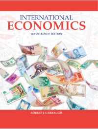 International Economics 17th edition | 9781337558938 