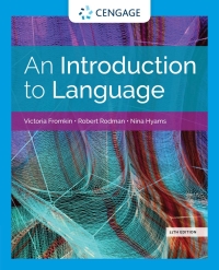 Cover image: An Introduction to Language (w/ MLA9E Updates) 11th edition 9781337559577