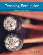 “Teaching Percussion, Enhanced, Spiral bound Version” (9781337672221)