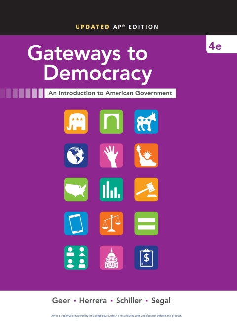 Cover image for book Gateways to Democracy, AP Edition, Updated