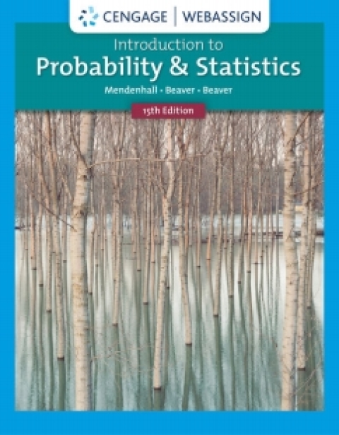 WebAssign for Mendenhall/Beaver/Beaver's Introduction to Probability and Statistics
