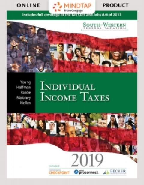 Cover image for book CengageNOWv2 for Young/Hoffman/Raabe/Maloney/Nellen's South-Western Federal Taxation 2019: Individual Income Taxes, 42nd Edition [Instant Access], 1 term