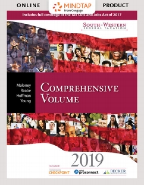 Cover image for book CengageNOWv2 for Maloney/Raabe/Hoffman/Young's South-Western Federal Taxation 2019: Comprehensive, 42nd Edition, [Instant Access]