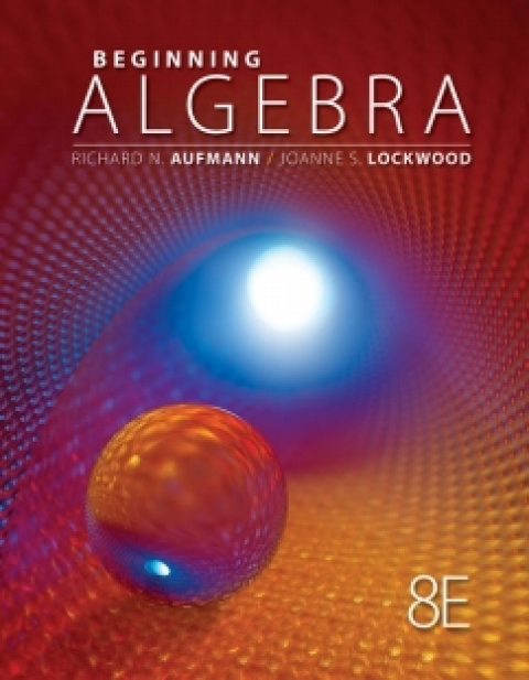 Cover image for book WebAssign for Aufmann/Lockwood's Beginning Algebra, 8th Edition [Instant Access], Single-Term